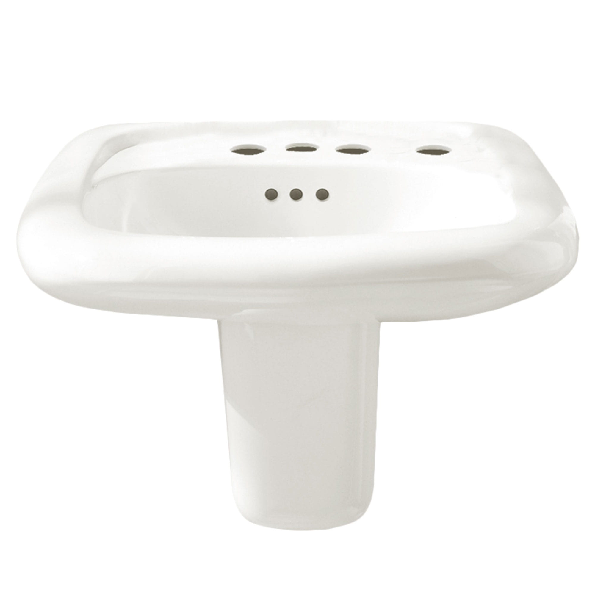 Murro™ Wall-Hung EverClean® Sink With 4-Inch Centerset and Extra Right-Hand  Hole